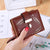 Women Wallet PU Leather Purse Female Long Wallet Gold Hollow Leaves Pouch Handbag For Women Coin Purse Card Holders Clutch