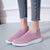 Women's Casual Walking Shoes Breathable Mesh Work Slip-on Sneakers