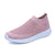 Women's Casual Walking Shoes Breathable Mesh Work Slip-on Sneakers