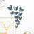 2 Pcs/Set 3D Wall Stickers Hollow Butterfly for Kids Rooms Home Wall Decor DIY Mariposas Fridge Stickers Room Decoration,F-Rose Gold