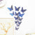 2 Pcs/Set 3D Wall Stickers Hollow Butterfly for Kids Rooms Home Wall Decor DIY Mariposas Fridge Stickers Room Decoration,F-Rose Gold