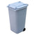 Small Trash Can with Lid Under Sink for Kitchen,Food Waste Bin,Kitchen Compost Bin for Counter Top，Blue