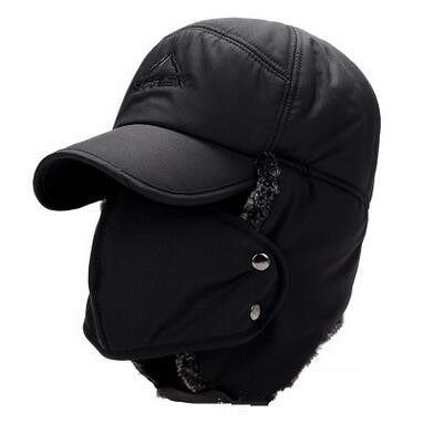 Men's Ear Protection Face Bomber Hats